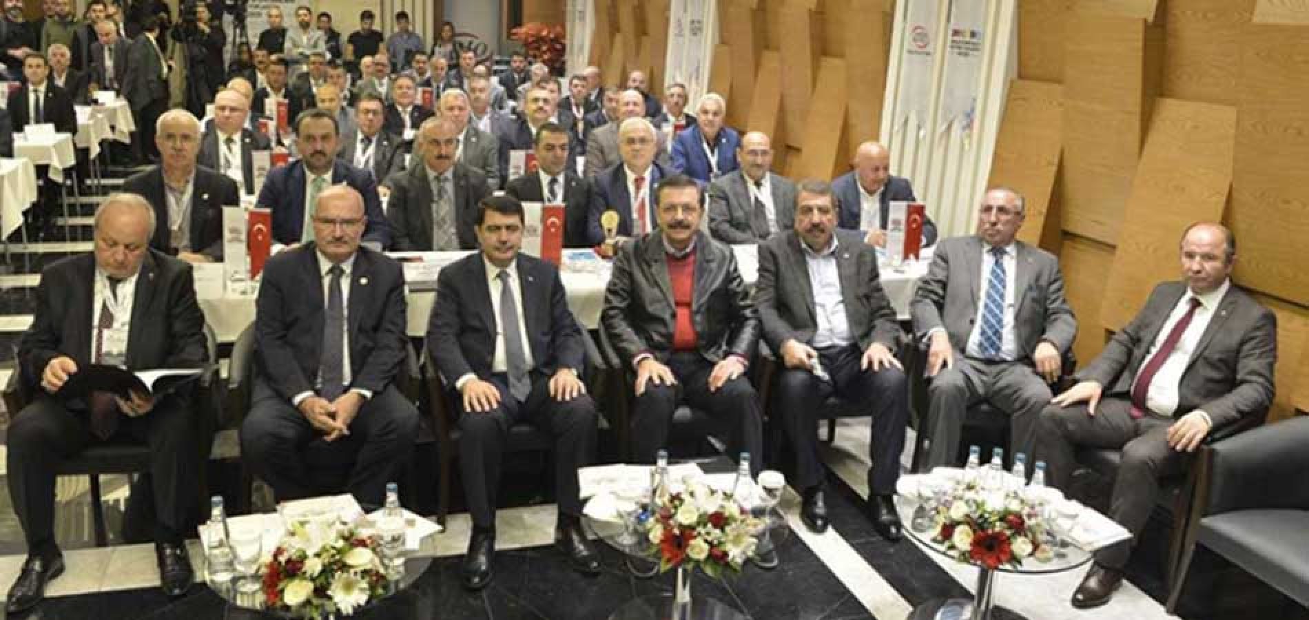 BAŞKANIMIZ SN YAHYA TOPLU, ANKARA ODALAR VE BORSALAR MÜŞTEREK TOPLANTISI`NA KATILDI