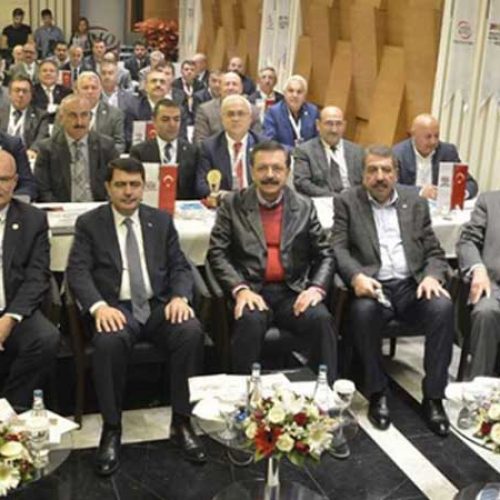 BAŞKANIMIZ SN YAHYA TOPLU, ANKARA ODALAR VE BORSALAR MÜŞTEREK TOPLANTISI`NA KATILDI