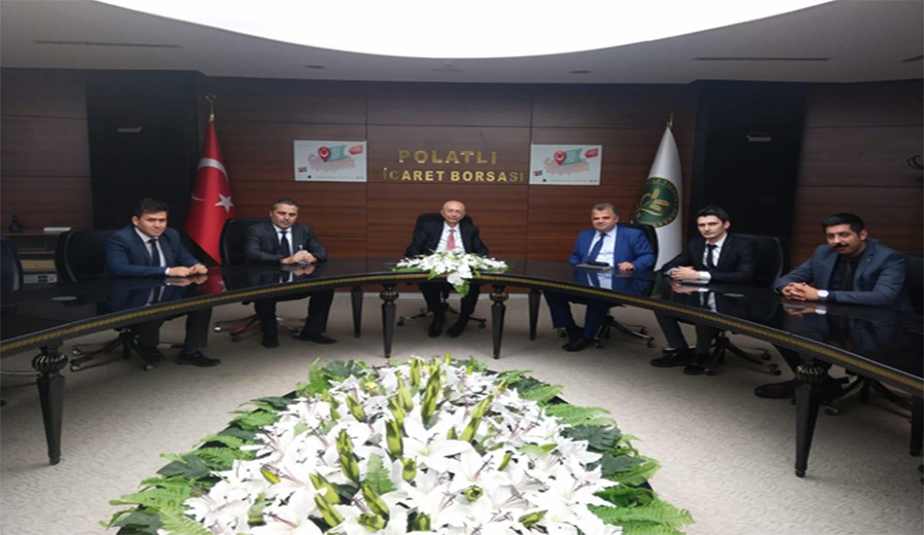 Ankara  Ticaret  Borsası  yetkilileri Borsamızı  ziyaret  etti..