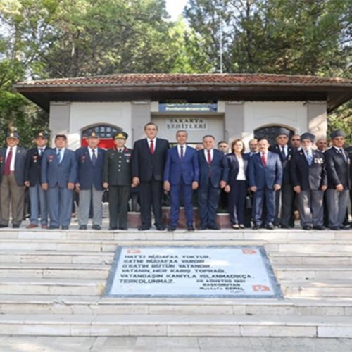 Genel  Sekreter Yardımcımız Tugay AYDOĞDU  Sakarya  Zaferi’nin  98.  Yıl  Dönümü  Kutlamalarına katıldı…