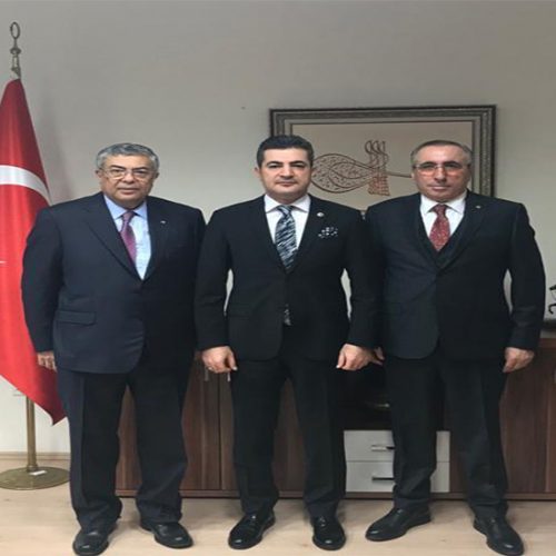 Başkanımız Yahya TOPLU ve Başkan Yardımcımız Ali ŞEREN, Ankara Cumhuriyet Başsavcısı Vekilliğine Atanan Polatlı Cumhuriyet Başsavcısı Sn Veysel KAÇMAZ’ı Makamında Ziyaret ettiler…