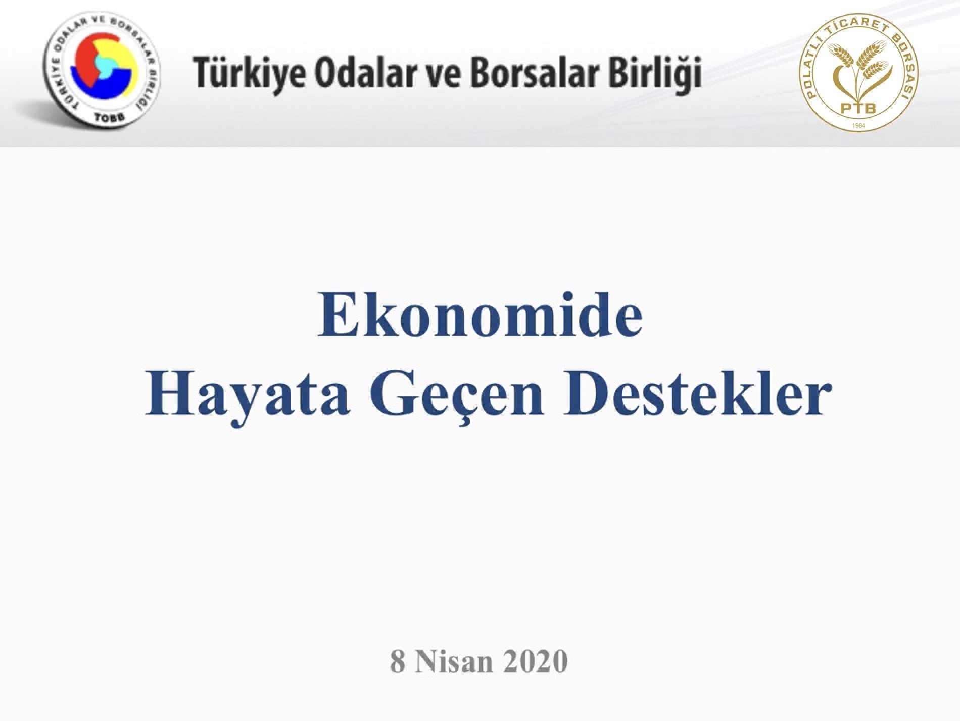 Ekonomide Hayata Geçen Destekler…