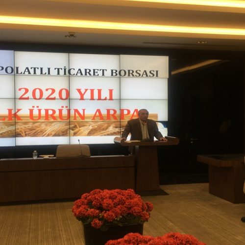 Borsamızda 2020 Yılı Mahsulü İlk Ürün “ARPA” Satışı gerçekleştirildi…