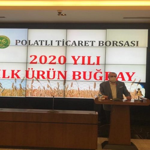 Borsamızda 2020 Yılı Mahsulü İlk Ürün “BUĞDAY” Satışı gerçekleştirildi…