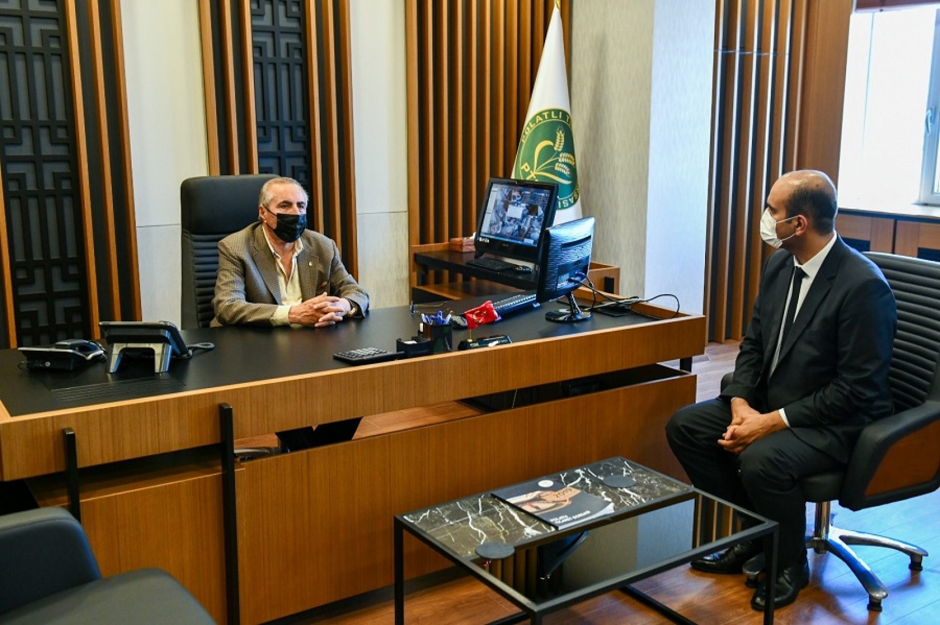 Ankara Büyükşehir Belediyesi Sivil Toplum Kuruluşları Şube Müdürü Sn Önder YANMAZ Başkanımız Sn Yahya TOPLU’yu Makamında Ziyaret etti…