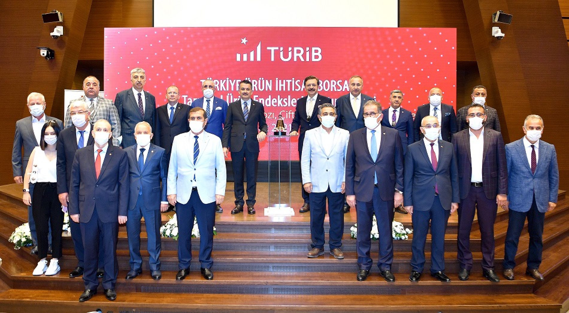 Başkanımız Sn Yahya TOPLU Türkiye Ürün İhtisas Borsası (TÜRİB) “Tarımsal Ürün Endeksleri Tanıtım Törenine”  katıldı…