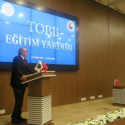 Borsamızda  “TOBB Eğitim Yardımı Töreni”  Yapıldı…