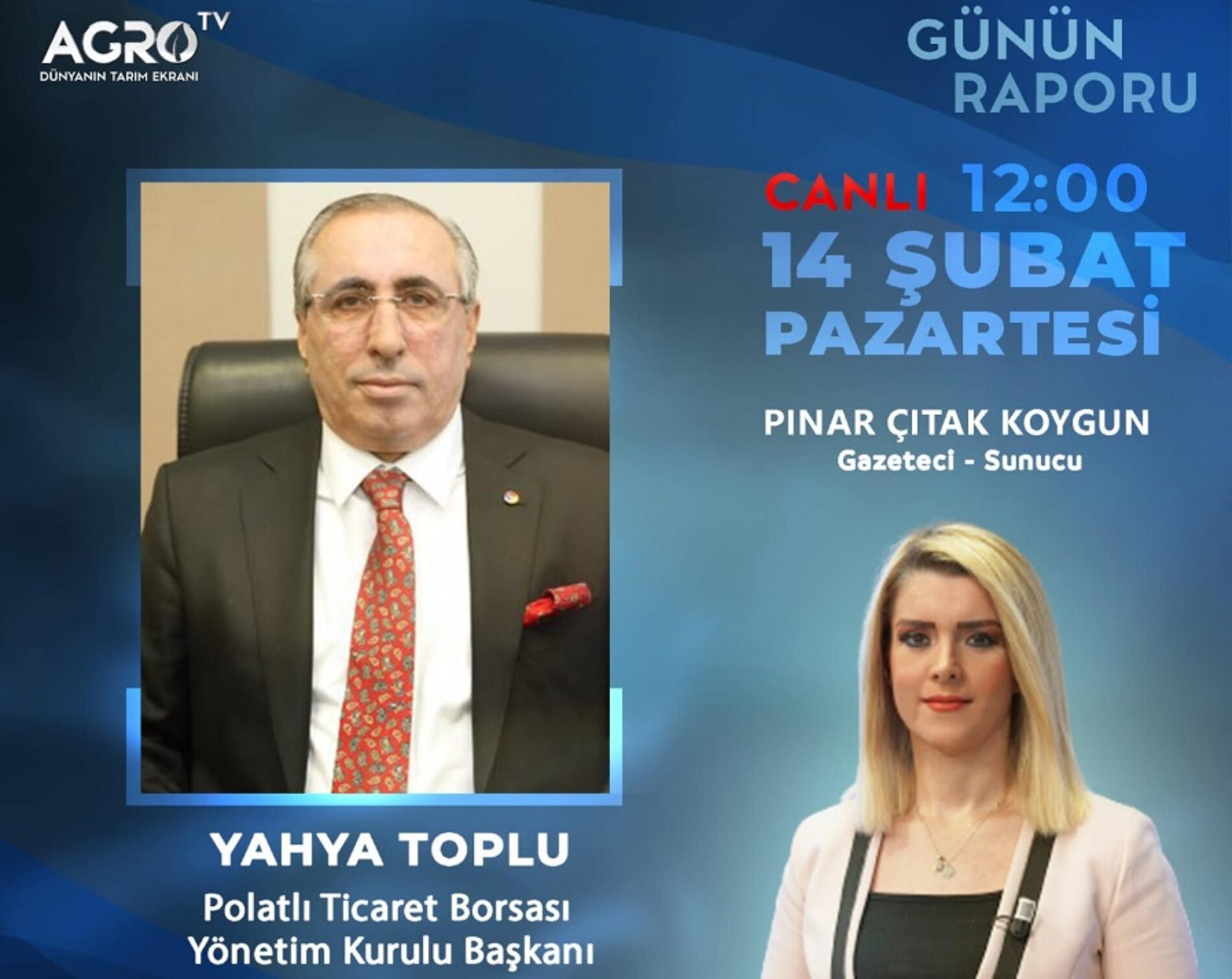 Başkanımız Agro TV’de