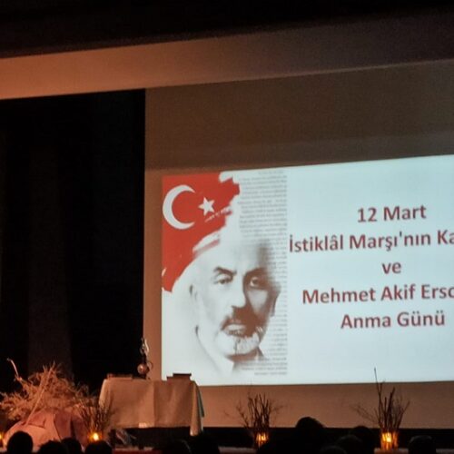 Borsamız Genel Sekreteri “12 Mart İstiklal Marşı’nın Kabulü ve Mehmet Akif Ersoy’u Anma Törenine” Katıldı…