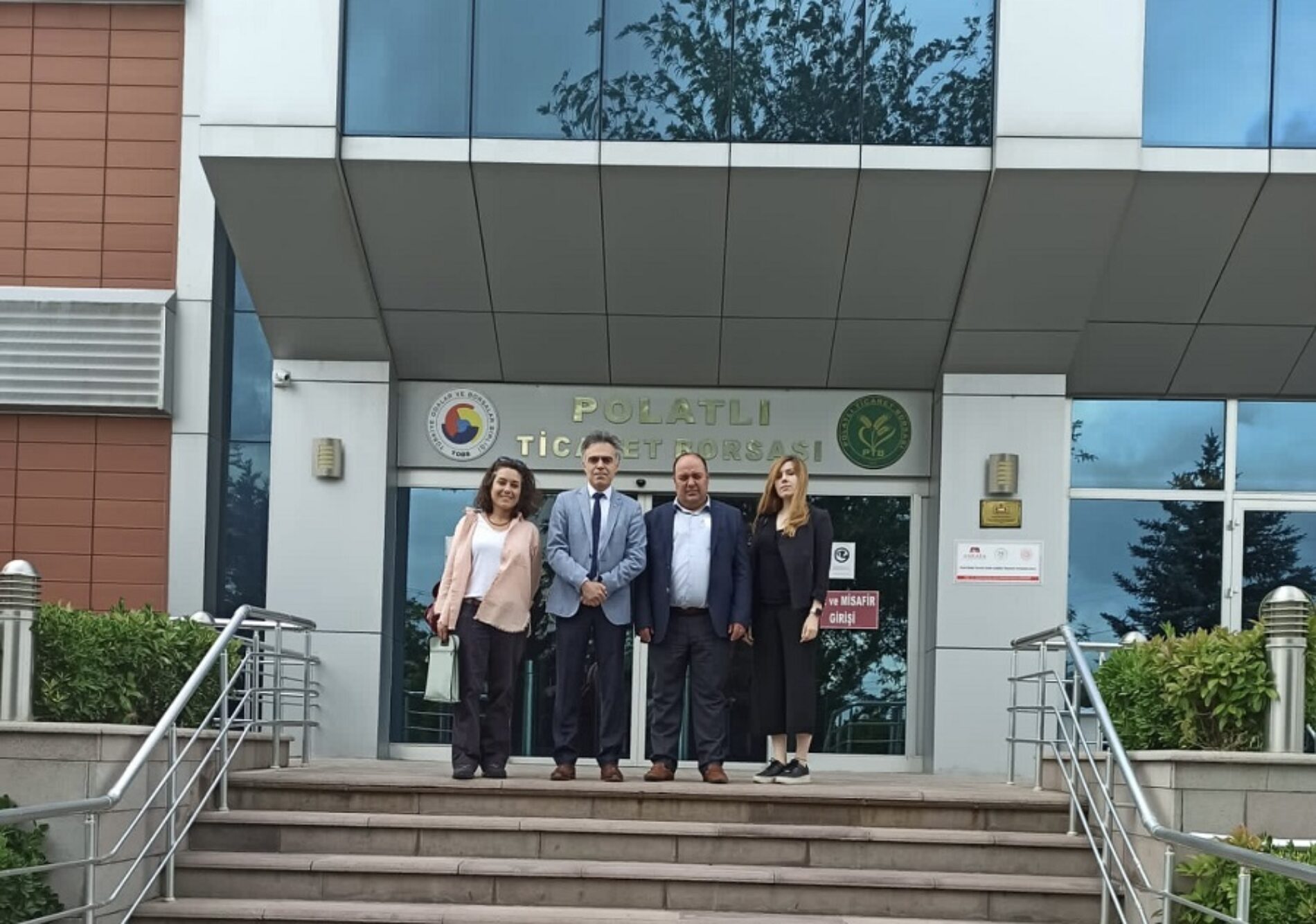Türkiye Odalar ve Borsalar Müdürlüğü Yetkilileri ve Hacettepe Üniversitesi Aktüerya Bilimleri Yetkilileri Borsamıza ziyarette bulundular…