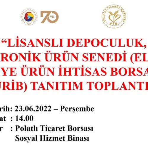 ELÜS ve TURİB TANITIM TOPLANTISI