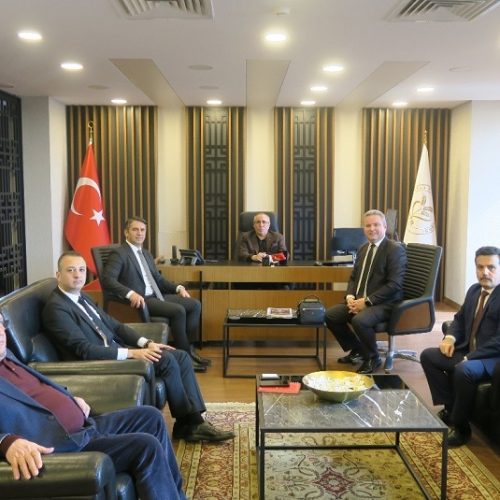 Ziraat Bankası Ankara Bölge Yöneticileri ve Polatlı Şube Müdürü Başkanımız Sn Yahya TOPLU’yu makamında ziyaret ettiler…