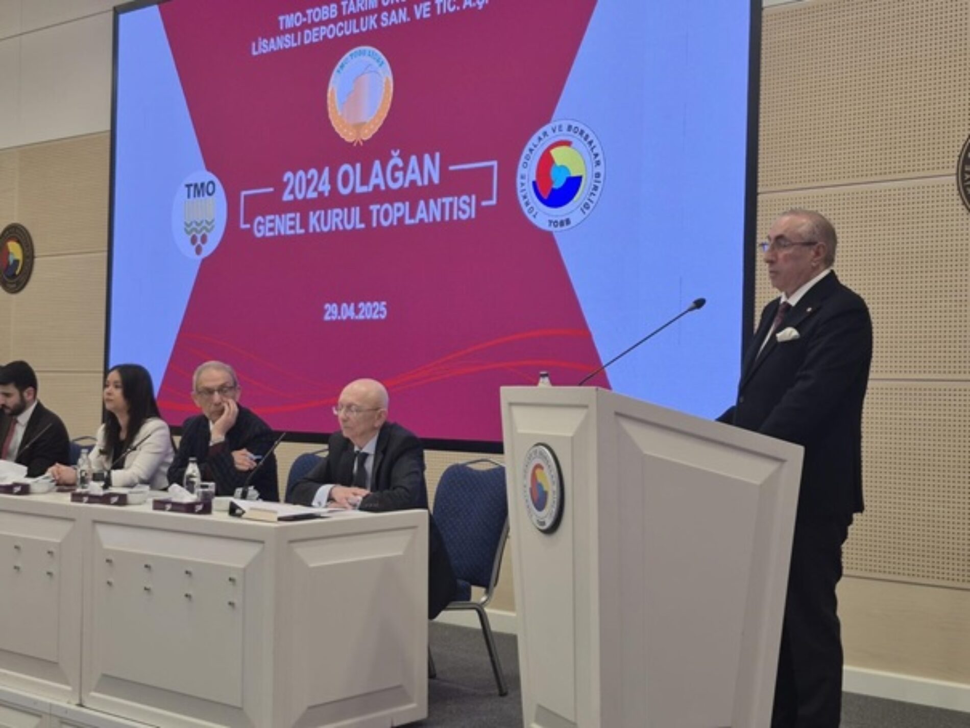 TMO- TOBB Tarım Ürünleri Sanayi ve Ticaret A.Ş “15.Olağan Genel Kurul” Toplantısı Yapıldı…