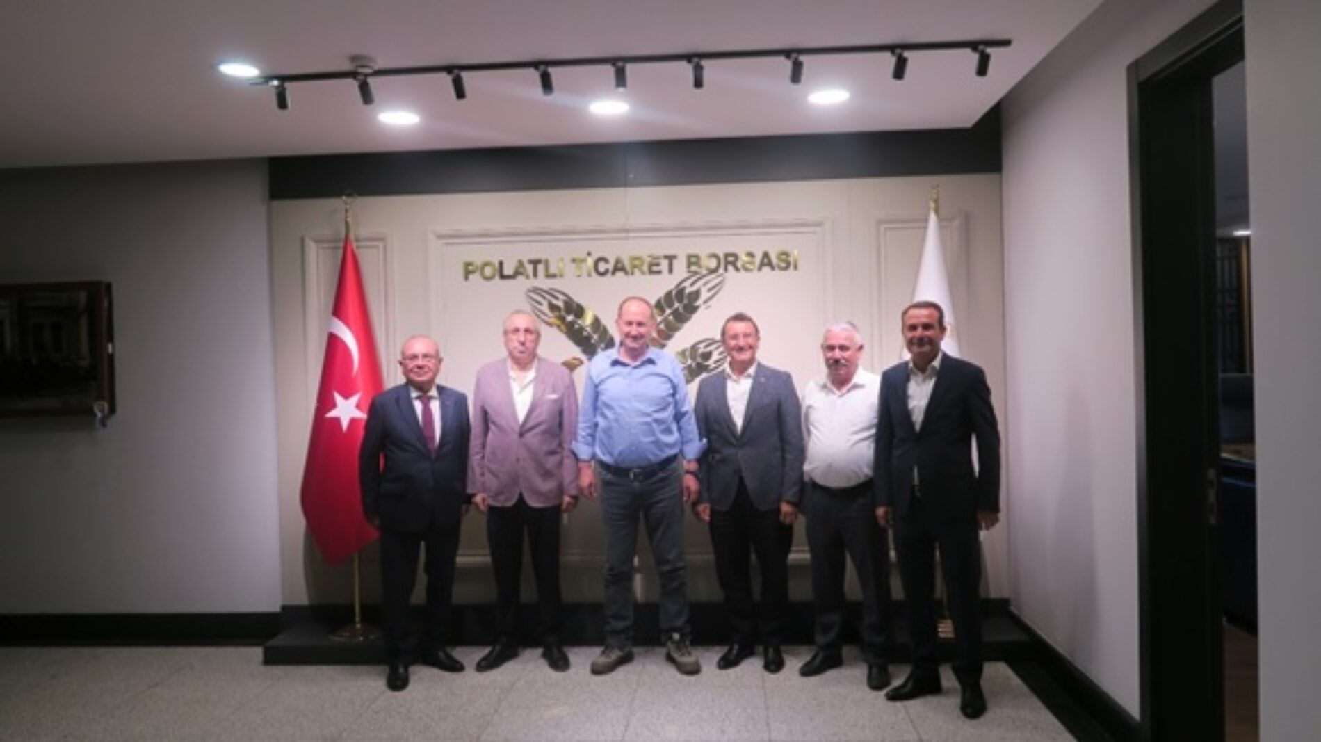 Polatlı Kaymakamı Sn Atilla KANTAY, Başkanımız Sn Yahya TOPLU’yu Makamında Ziyaret Etti…