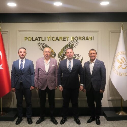 Polatlı T.C. Ziraat Bankası Gordion Şube Müdürü Sn Şerif Emre ÇAĞLAR, Başkanımız Sn Yahya TOPLU’yu Makamında Ziyaret Etti…