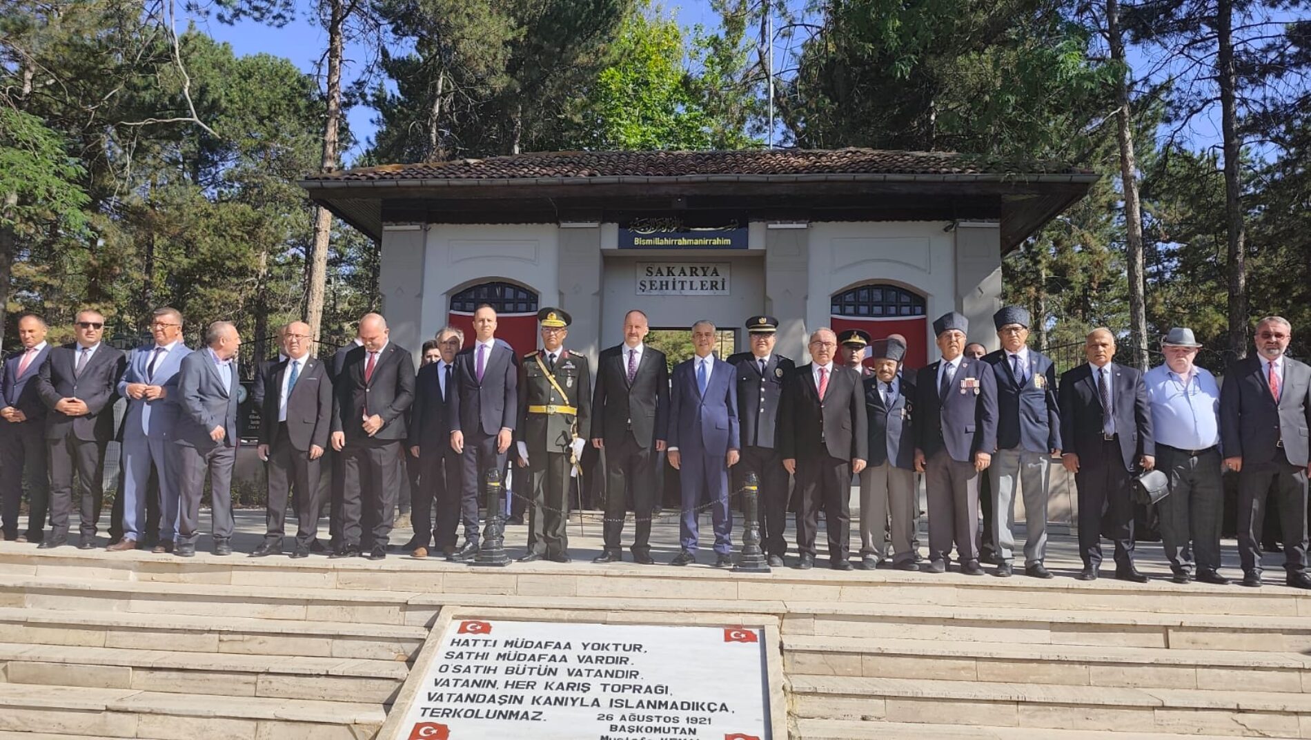 30 AĞUSTOS ZAFERİNİN 103. YILDÖNÜMÜ Kutlamalarına Borsamız Genel Sekreteri Sn Tugay AYDOĞDU Katıldı…