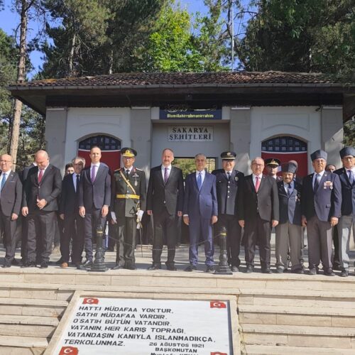 30 AĞUSTOS ZAFERİNİN 103. YILDÖNÜMÜ Kutlamalarına Borsamız Genel Sekreteri Sn Tugay AYDOĞDU Katıldı…