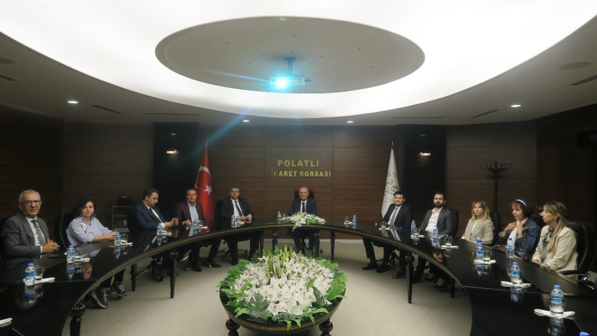 T.C. Ticarete Bakanlığı/İç Ticaret Genel Müdürlüğü    Odalar ve Borsalar Daire Başkanı ve Beraberindeki Heyet Borsamızı Ziyaret Ettiler…