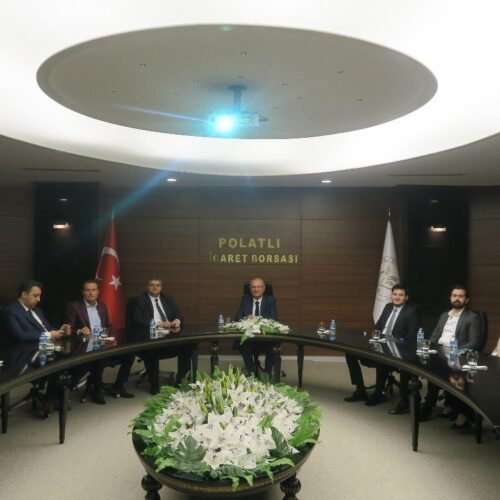 T.C. Ticarete Bakanlığı/İç Ticaret Genel Müdürlüğü    Odalar ve Borsalar Daire Başkanı ve Beraberindeki Heyet Borsamızı Ziyaret Ettiler…