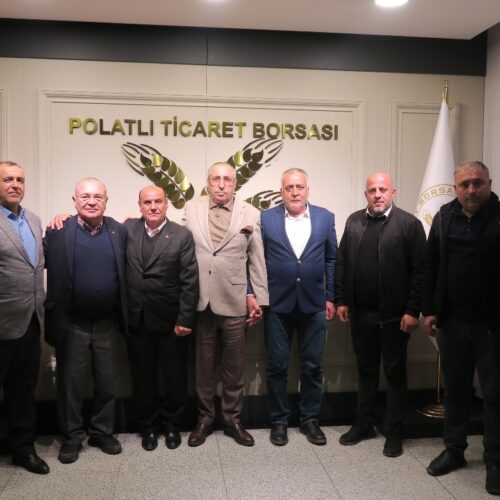 Polatlı Mevcut Muhtarlar Derneği Başkanı Sn Recai KÖSEOĞLU ve Beraberindeki Heyet, Başkanımız Sn Yahya TOPLU’yu Makamında Ziyaret Etti…