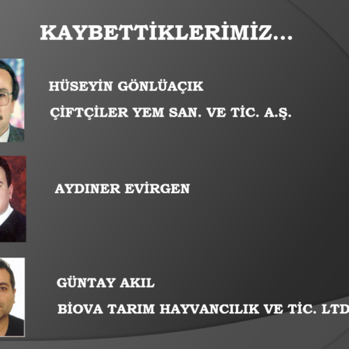 Vefat Eden Borsamız Üyeleri Saygıyla Anıldı…