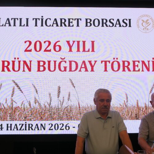Borsamızda 2026 Yılı Mahsulü İlk Ürün “Buğday” Satışı Gerçekleştirildi…