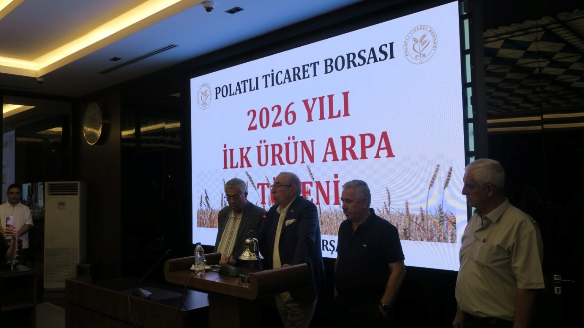 Borsamızda 2026 Yılı Mahsulü İlk Ürün “ARPA” Satışı Gerçekleştirildi…