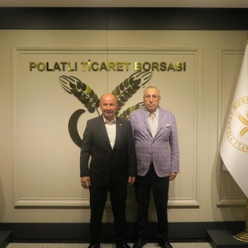 Polatlı Ticaret Odası Yönetim Kurulu Başkanı Sayın Ulvi SAKARYA Başkanımızı Makamında Ziyaret Etti…