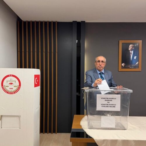 Yönetim Kurulu Başkanımız Sn YAHYA TOPLU Güven Tazeledi…