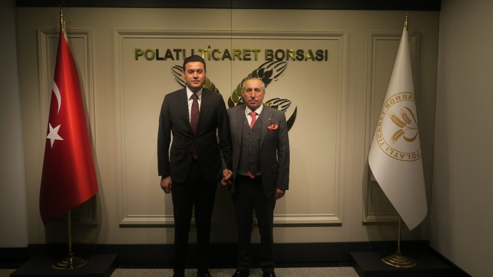 Dr.Levent ÇAĞLANCI ve beraberindeki heyet Başkanımız Sn Yahya TOPLU’yu Makamında Ziyaret Ettiler…
